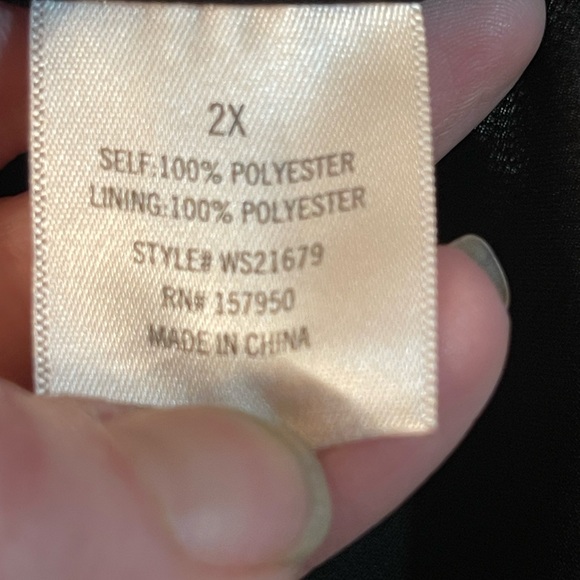 Jun & Ivy Plaid Babydoll Tank Top blouse - Picture 5 of 5